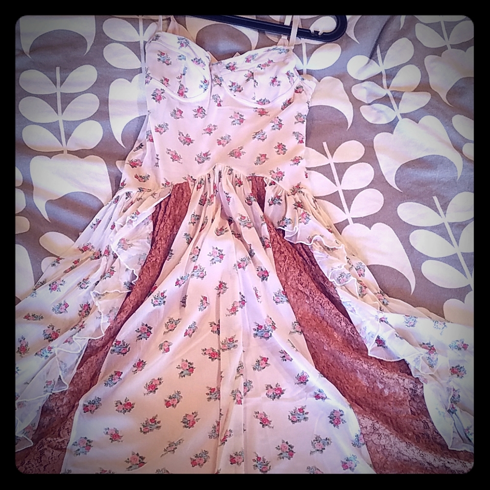 NWT Hot as Hell All Ruffled Up Dress